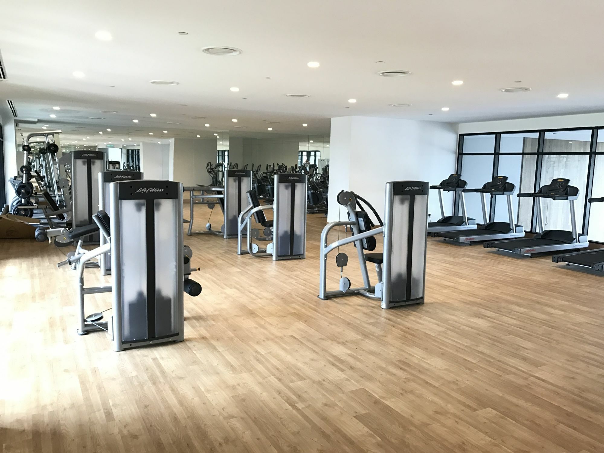 Alila Bangsar Kuala Lumpur Hotel Ngoại thất bức ảnh The gym at the hotel